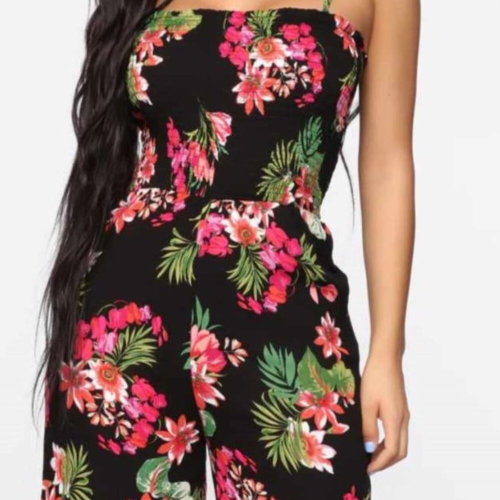 Ambiance, Small  Floral Jumper Dress